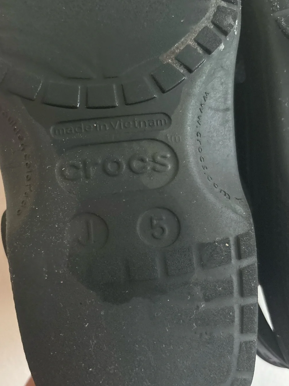 Classic Black crocs